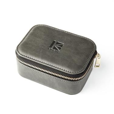 Imagem de KBEAR BP05 Capa grande de armazenamento para fone de ouvido com zíper, bolsa rígida, caixa de armazenamento protetora, fones de ouvido com fio, fones de ouvido, capa IEM adequada para KZ ZS10 Pro/AS16