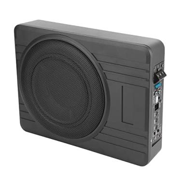 Imagem de Acouto Atualize Seu Carro Com Nosso Alto-falante de Graves Fino de 10 Polegadas 12V 800W Sob Subwoofer - Som Nítido, Design Ultrafino, Aumenta o Espaço e Minimiza a Experiência de Audição de vibração!