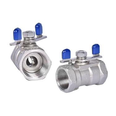 Imagem de Mini válvula de esfera borboleta de aço inoxidável 304 316 bidirecional 1/10.2 cm 3/20.3 cm 1/5.1 cm 3/10.2 cm 2.5 cm rosca interna (316,0,25 polegadas)