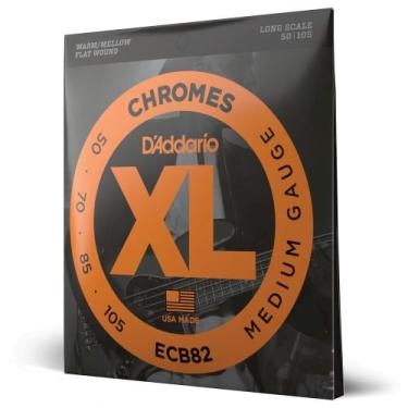 Imagem de Encordoamento Baixo 4C .050 D'Addario XL Chromes ECB82 - D ADDARIO