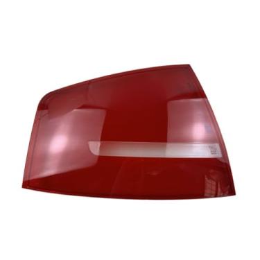 Imagem de compatível com audi a8 a8l d3 2008-2010 tampa da luz traseira traseira sombra transparente abajur lente do escudo da lâmpada traseira(Outside Left)