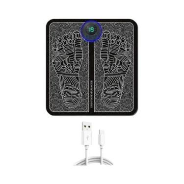 Imagem de Almofada De Massagem Elétrica Portátil EMS Para Os Pés, Estimulação Mu