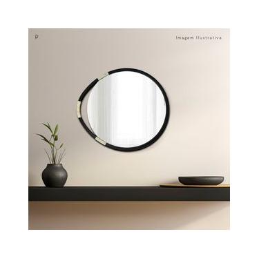 Imagem de Espelho Decorativo Empty Sisal Redondo 85x94cm