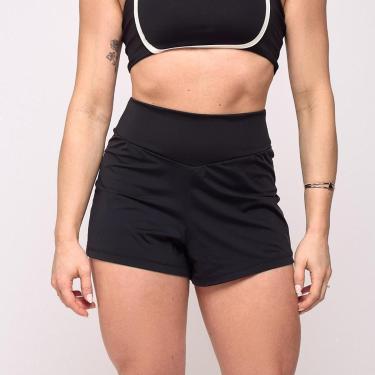 Imagem de Short para Corrida com Short Interno em Poliamida - Flow-Feminino