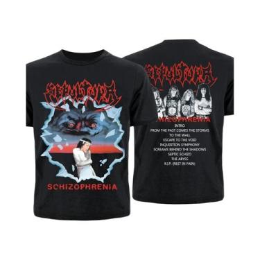 Imagem de Camiseta Unissex Punk Rock Sepultura Chaos A.D. 1993, Estilo Gótico, M