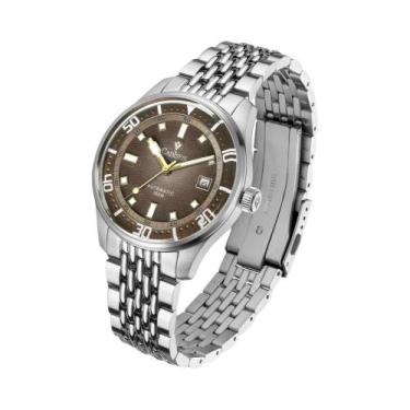 Imagem de Relógio Mecânico Masculino Casual À Prova D'Água CADISEN Com Movimento