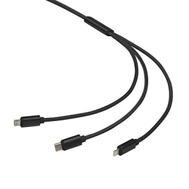 Imagem de Newex Cabo triple 1m Preto