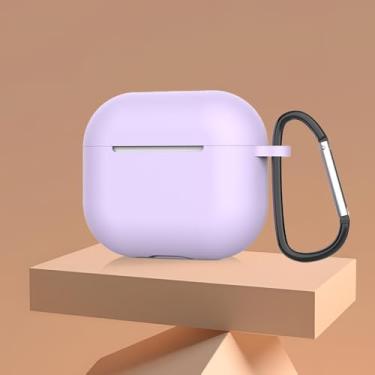 Imagem de Capa para fone de ouvido, capa protetora de silicone sem fio Bluetooth com cordão