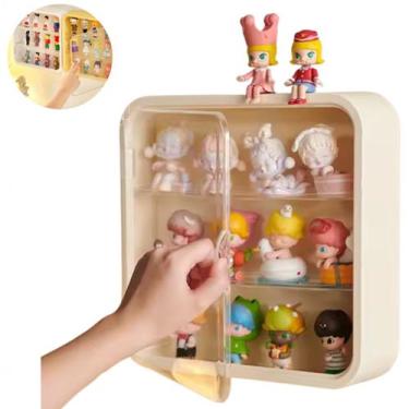 Imagem de Vitrine NichoTransparente Para Figuras, Armazenamento De Bonecas supor