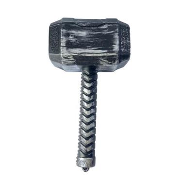 Imagem de Brinquedo Martelo Medieval Guerreiro Infantil 25cm Plástico - Blook