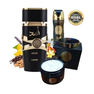 Imagem de Conjunto Asad Original + Perfume + Spray - Lattafa
