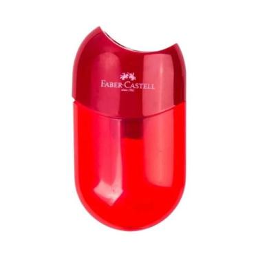 Imagem de Afiador De Lápis Manual Transparente Com Dois Furos Para Crianças E Es