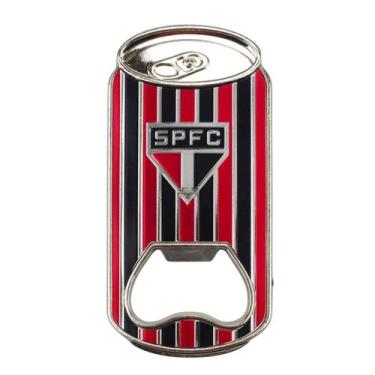 Imagem de Ímã Abridor Garrafas Forma Lata São Paulo - Mileno