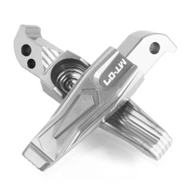 Imagem de Anti-derrapante Pés dobráveis ​​rearset para MT-03 2013-2020 MT07 MT09 TMAX 530 2013-2018 NMAX 155 2015-2018 XP 500 560(Silver MT-07)