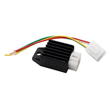 Imagem de Regulador retificador de tensão 12V 4 pinos para 50cc 90cc 110cc 125cc 150cc PIT Quad Dirt Bike ATV Buggy Scooter Moped
