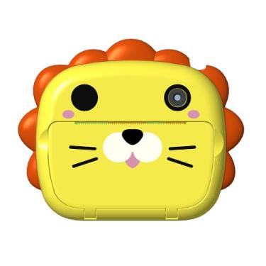 Imagem de Impressora Instantânea de Câmera com Tela 2 4 Polegadas Digital 12MP Suporta Disparo Temporizador Foco Automático Gravação Vídeo 1080FHD Impressão Sem Tinta 3 Rolos Papel Branco Toddler