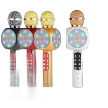 Imagem de Microfone Karaoke Bluetooth Diversão Garantida