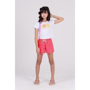 Imagem de Conjunto Cropped Infantil Manguinha You Need Branco-Feminino