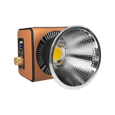 Imagem de Luz de bolso 2700K -7500K 150W Cob luz de preenchimento de fotografia, iluminação de câmera de tiro ao vivo, luz constante portátil ao ar livre, luzes de beleza para retrato, suporte para controle de