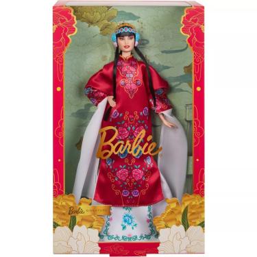 Imagem de Boneca Barbie Edição Ano Novo Lunar Chinês Mattel - HRM57