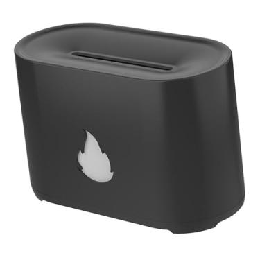 Imagem de aqxreight Simulação Ultrassônica Difusor de Aromaterapia de Chama 3D Máquina Umidificador de Ar Portátil Silenciosa para Escritório Doméstico Branco Criando Calmante Inovador Em Escritório Calmante