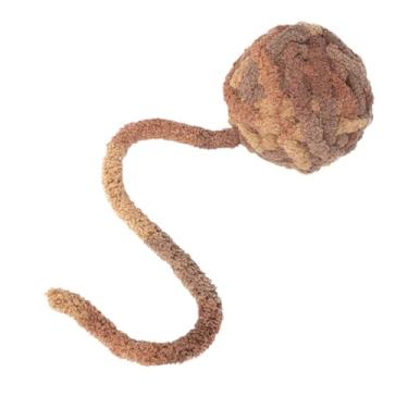 Imagem de Brinquedo de corda de gato | Acessório interativo macio colorido com sino interno - brinquedos de bola de gatinho | para exercícios, arranhar, escalar, brincar, brinquedos, animais de estimação, casa