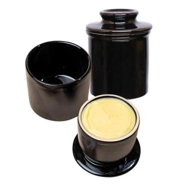 Imagem de Manteigueira Francesa Manhattan Porcelana Manteiga Hauskraft