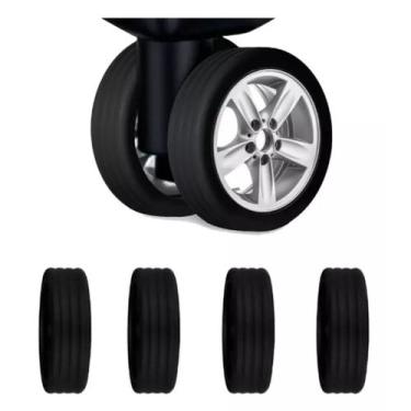 Imagem de Kit Com 04 Capa Protetora Silenciosa Para Rodas De Bagagem - Ralph Cou