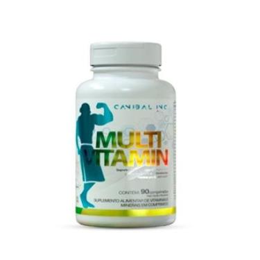 Imagem de Multivitaminico Multi Vitamin 90 Comprimidos Canibal Inc-Unissex