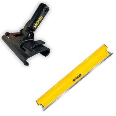 Imagem de Desempenadeira Massa Corrida Aço Inox Com Lâmina Flex e Suporte Evolut