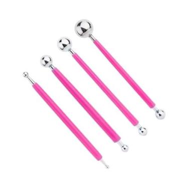 Imagem de Conjunto De 4 Canetas De Relevo E Vinco Para Artesanato DIY, Ferrament