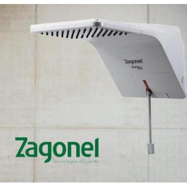 Imagem de Chuveiro Ducha Ducali Eletrônica Branco 7500w 220v Zagonel