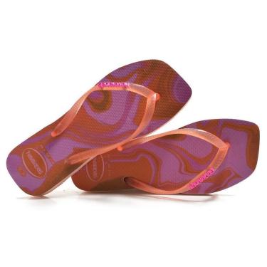 Imagem de Chinelo Feminino Havaianas Slim Square Jelly-Feminino