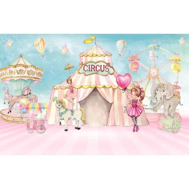 Imagem de Fundo Fotográfico Em Tecido Bailarina Circo  2,60 X 1,50