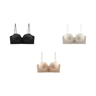 Imagem de Sutiã Ativo Invisível Sem Costura Para Mulheres Com Alças Removíveis L