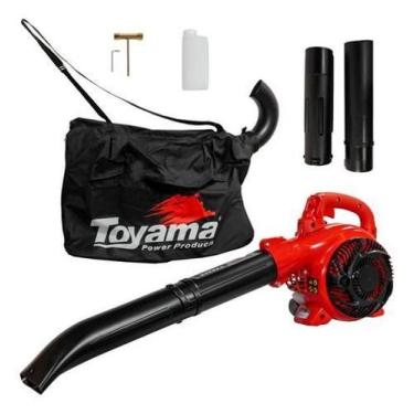 Imagem de Soprador E Aspirador Folhas Gasolina 2 Em 1 Portatil Toyama