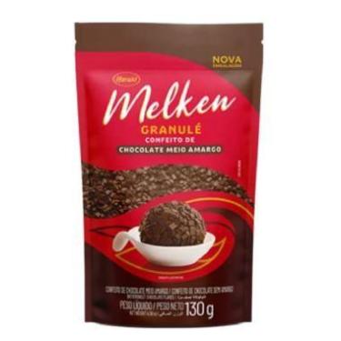 Imagem de Confeito Granulé Chocolate Meio Amargo 130g - Harald