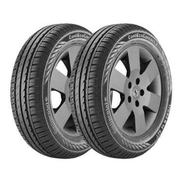 Imagem de Kit 2 Pneus Continental Aro 15 175/55R15 ContiEcoContact 3 77T