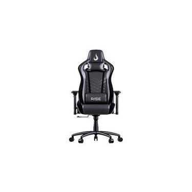 Imagem de Cadeira Gamer Rise Mode Z5, Ângulo Ajustável, Braço 4D, Preto, PU - RM-CG-05-BK