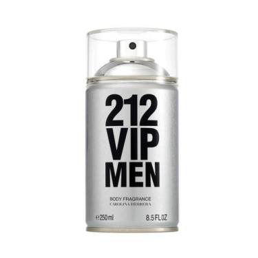 Imagem de Perfume Masculino 212 Vip Men de Carolina Herrera Body Spray 250ml