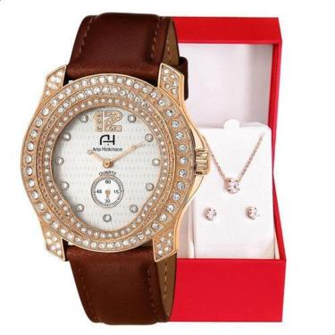 Imagem de Relógio Feminino Champion Ana Hickmann Luxo Cristal AH28277B-Feminino