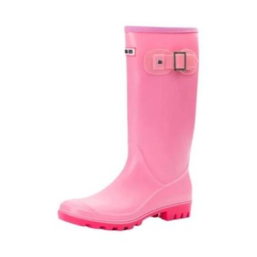 Imagem de Botas de Chuva Femininas Antiderrapantes e Impermeáveis - Moda 2025, 3