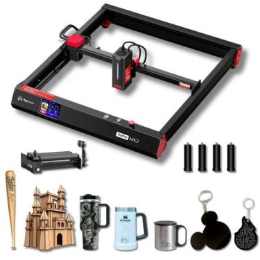 Imagem de Gravadora e Corte Laser CNC AlgoLaser Alpha MK2 40W, Corta MDF 30mm e 