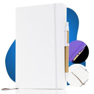 Imagem de Caderno Tipo Moleskine Pautado Executiva C/ Marca Páginas A5 - Hxt, Br