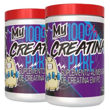 Imagem de Kit 2x Creatina Pura 1kg – My Suplementos-Unissex