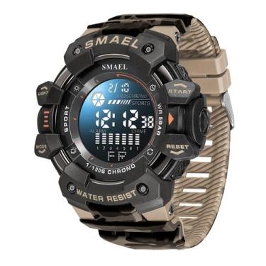 Imagem de Relógio Masculino Smael Digital 8050 Camuflado