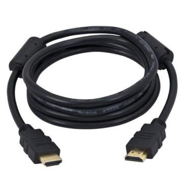 Imagem de Cabo Hdmi 2.0 Ultra HD 4K 30AWG Ouro Com Filtro Mxt - 1.8 Mts