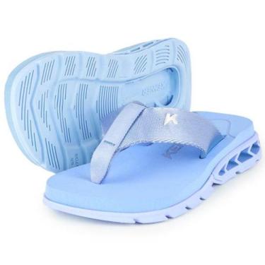 Imagem de Chinelo Infantil Kenner Rakka Kids - Azul, 29/30