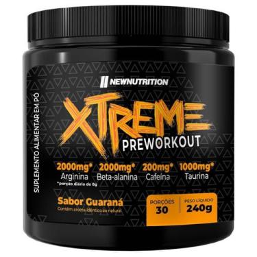 Imagem de Pré-treino Xtreme - 240g Guaraná - NewNutrition