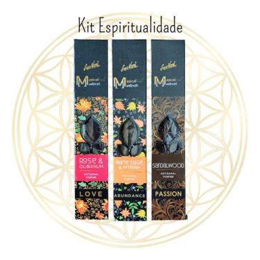 Imagem de KIT Com 3 Incensos Indiano Sreevani Linha Magical Manifest, KIT ESPIRI
